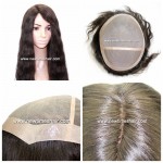 Mod.LW2765 Bonita peluca para mujeres con base fabricada en un fino monofilamento