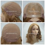Mod.LXP006 Peluca para mujeres Monotop de pelo natural. Larga duración