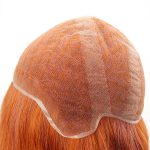Color Rojo Tul Francés Completo Sistema Capilar Sin Cirugía | New Times Hair
