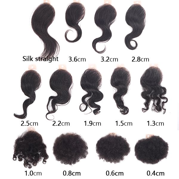 Q6 French Lace with PU Sides Stock Afro Curly Toupee1